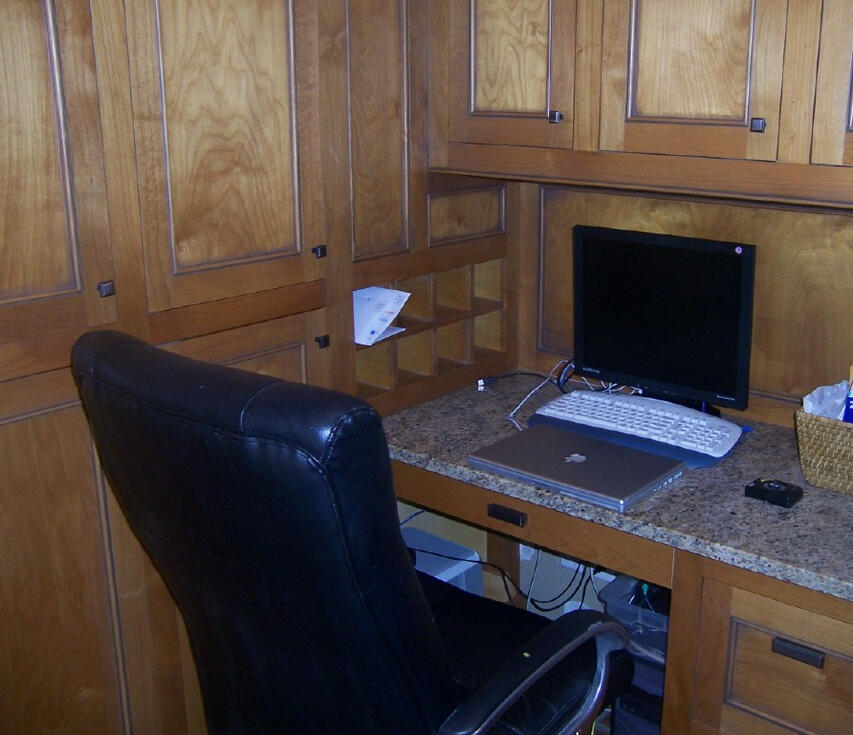 Kitchen Cabinets, Pantry, Office