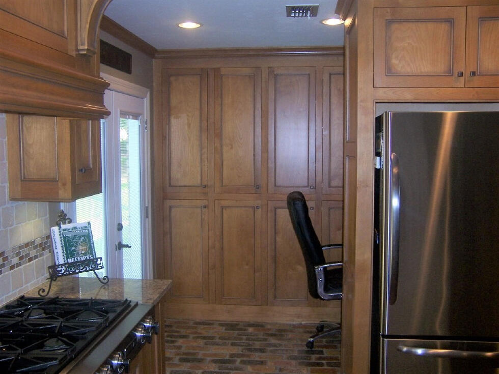 Kitchen Cabinets, Pantry, with Office