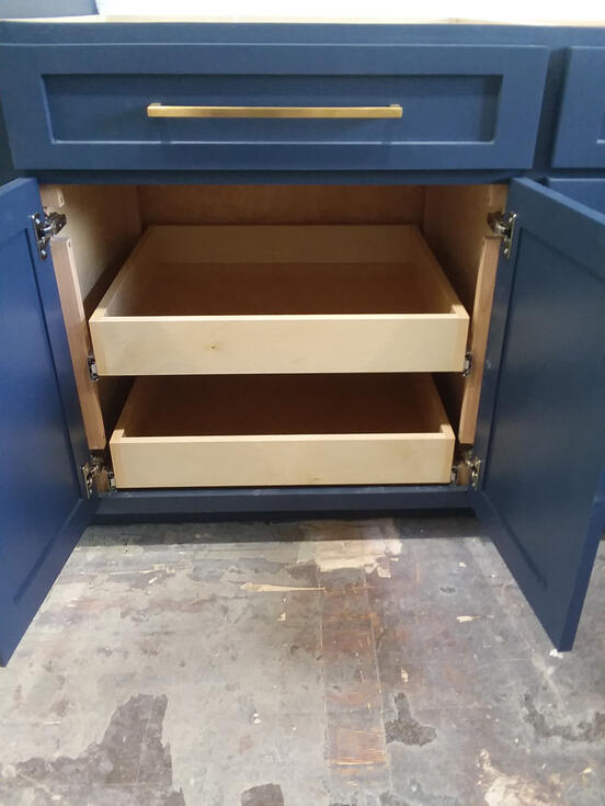 Kitchen Cabinet, Pull Out Shelf