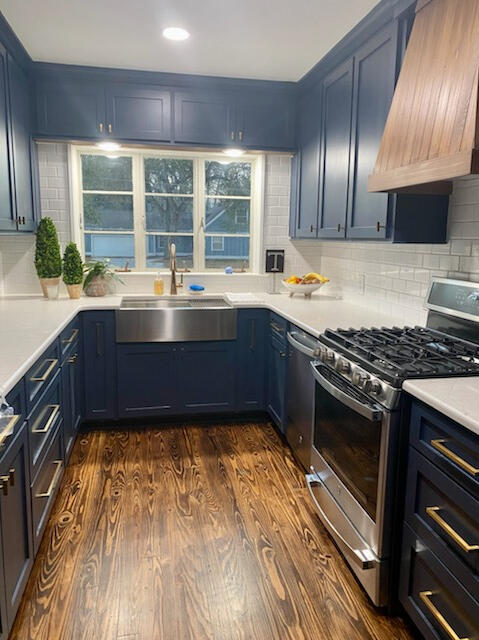 Kitchen Cabinets Blue Kitchen Cabinets